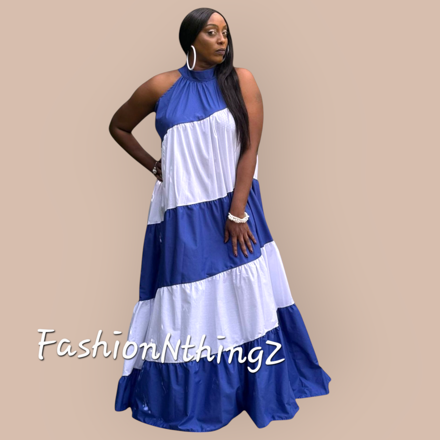 Ocean Breeze Maxi Dress - FINAL SALE