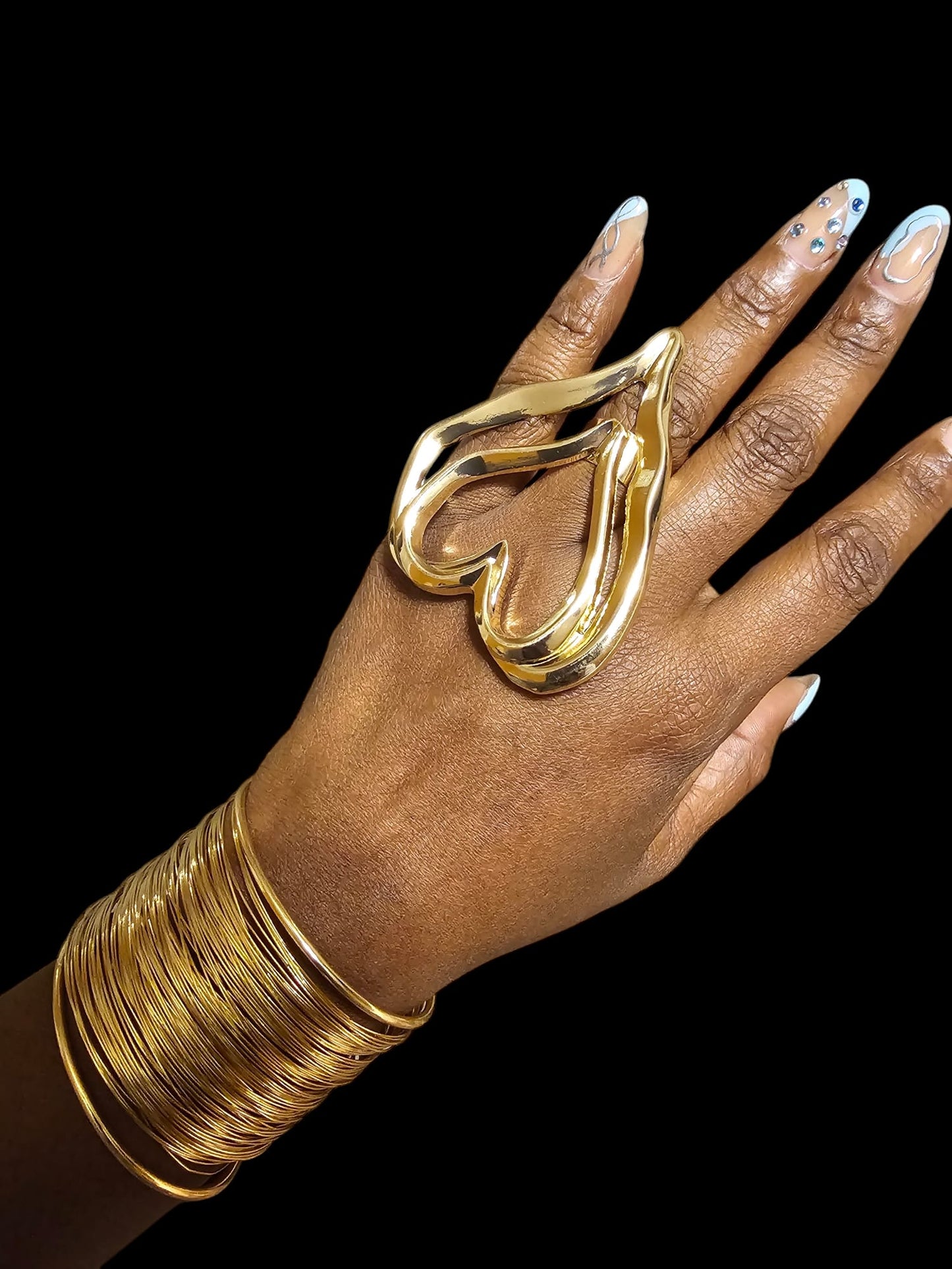 Timeless Gold-Plated Wire Bracelet - ONLY