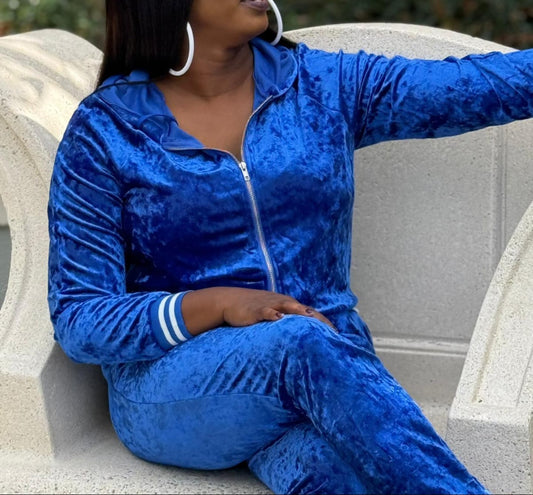 Velvet Luxe Jogger Set